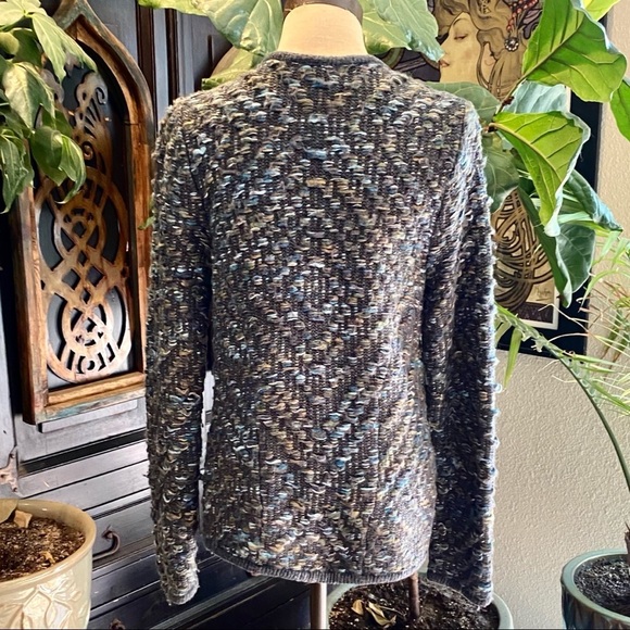 Anthropologie Moth Keavy Jacquard jacket cardigan - Picture 9 of 16